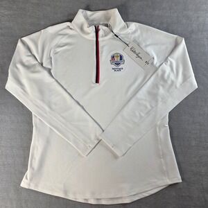 Walter Hagen Ryder Cup 2025 Bethpage Black 1/4 Zip Womens L NWT Performance